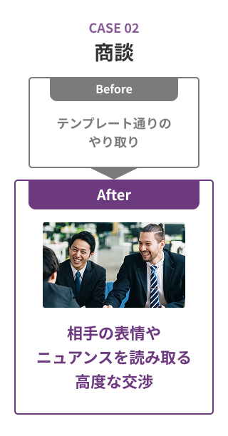 商談